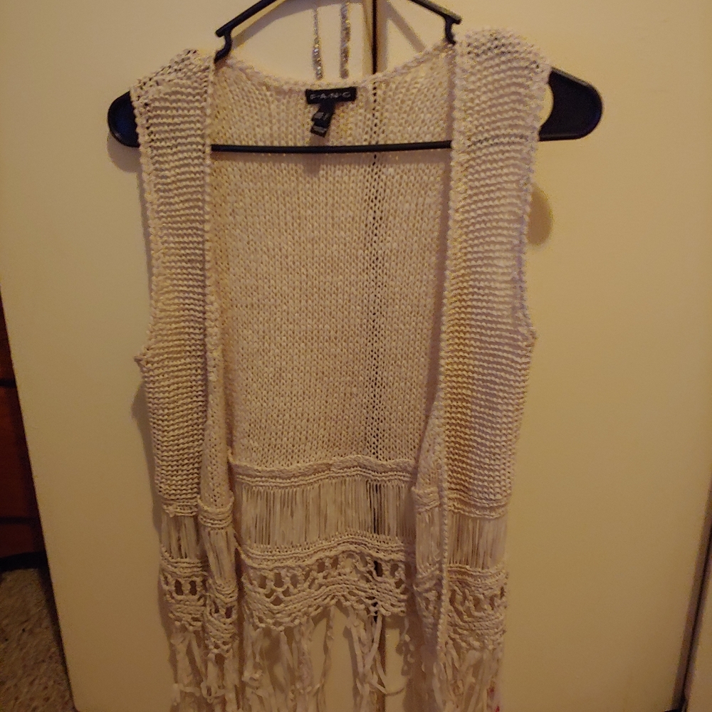 Throw over sweater